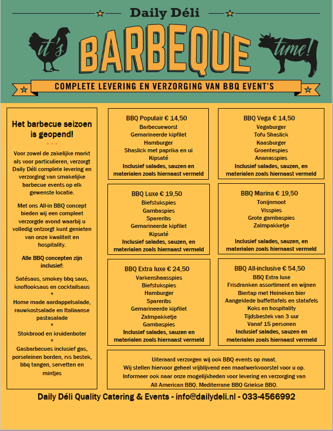 It’s barbecue time!